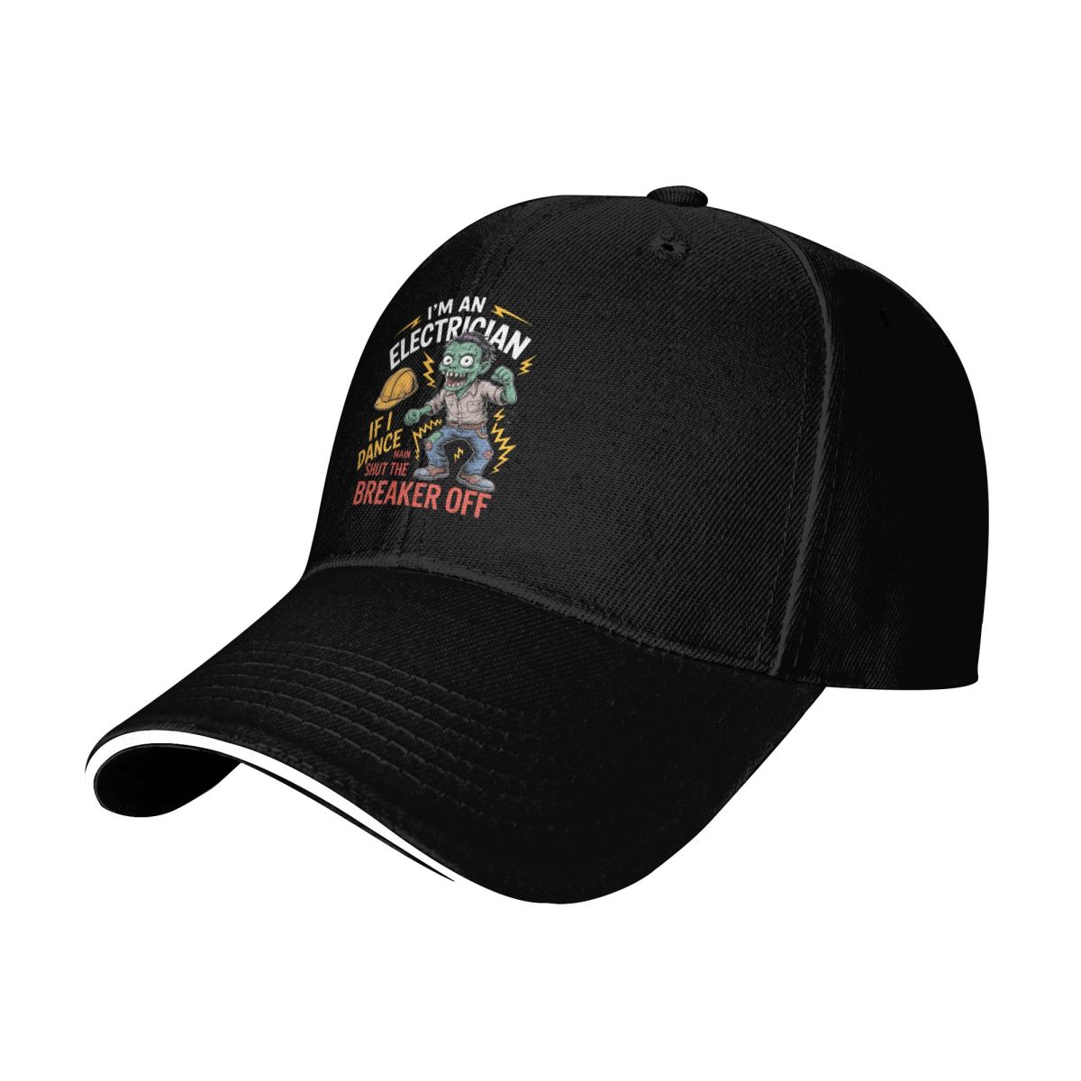 Outdoor Sport An - Baseball Caps I'm An Electrician If