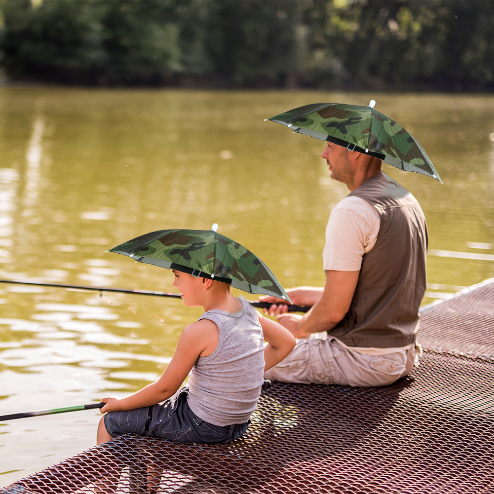 Umbrella Hat Sunscreen Fishing - đánh giá và giá Outdoor Sports Umbrella