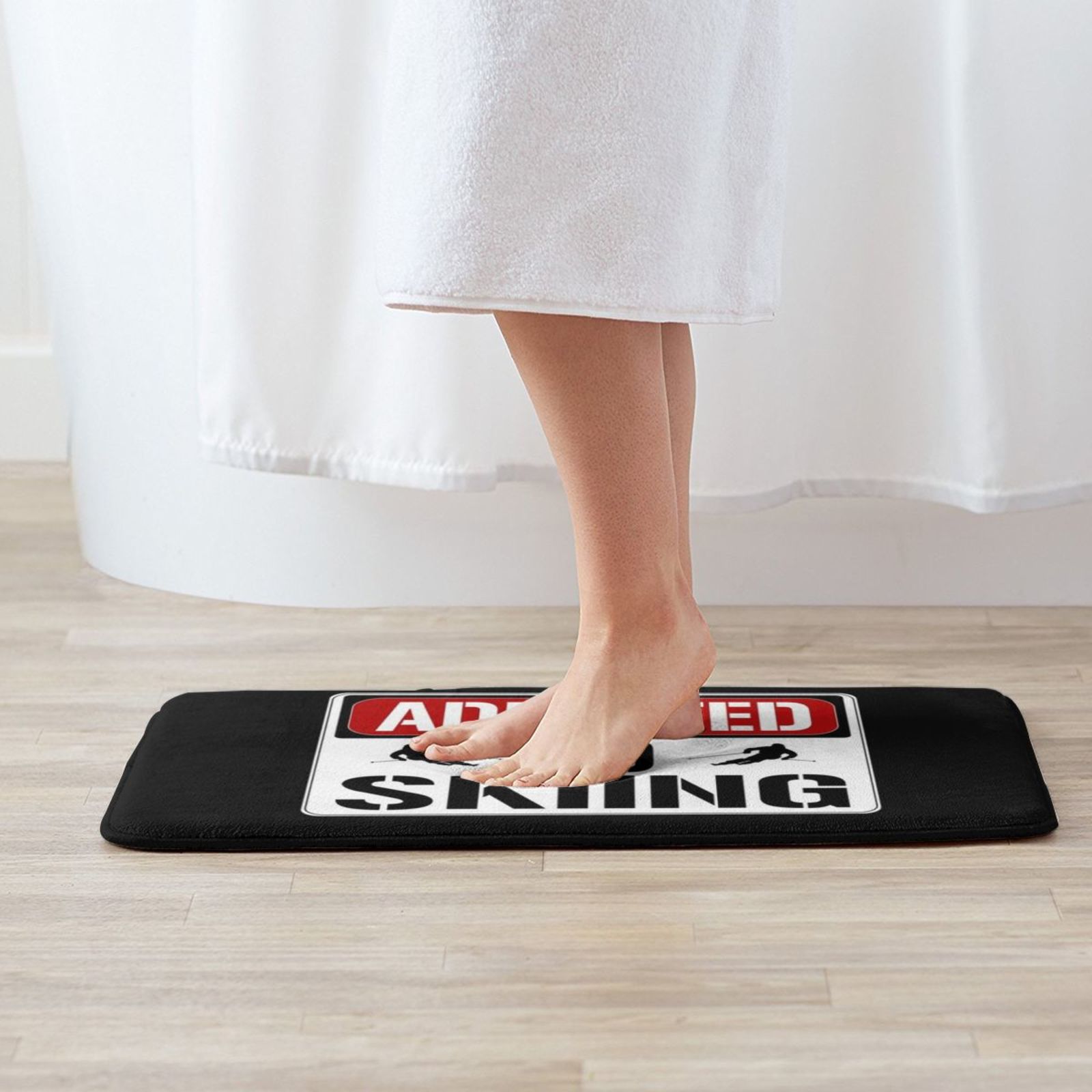 Addicted To Skiing Carpet Mat  - đánh giá và giá Outdoor Sport Flooring