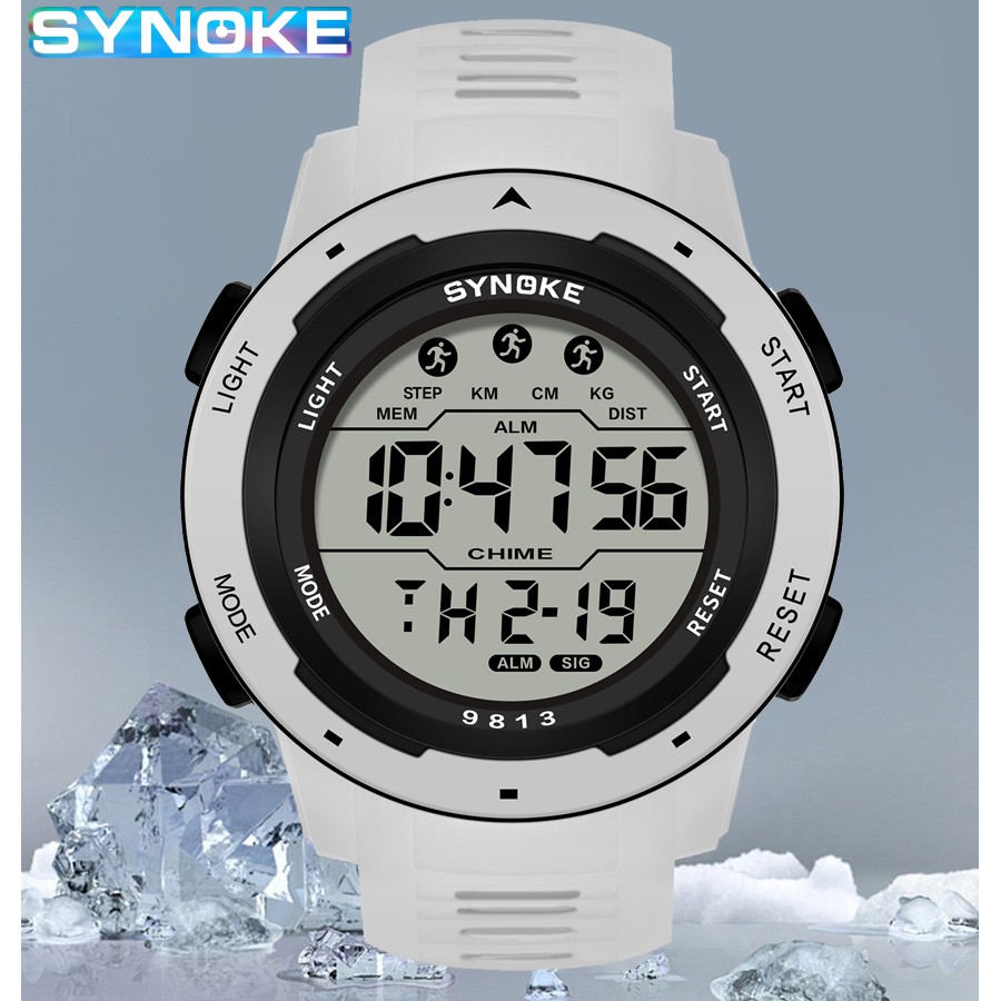 Synoke Couple watches Digital  - đánh giá và giá Outdoor Sport Lights