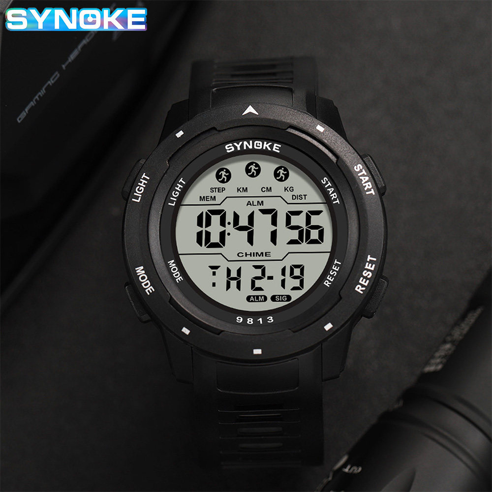 Synoke Couple watches Digital  - đánh giá và giá Outdoor Sport Lights