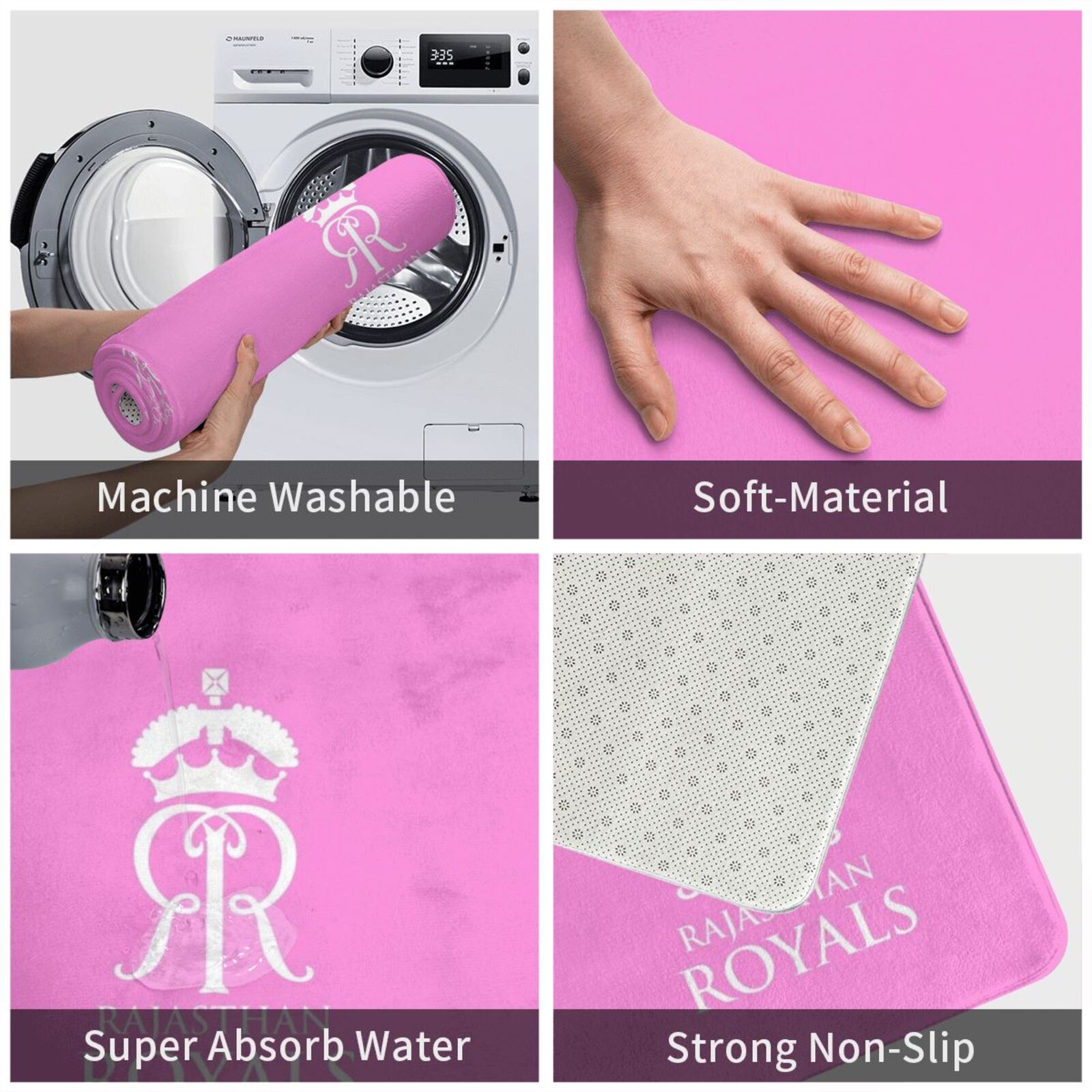 Rajasthan Royals-Pink Carpet M - đánh giá và giá Outdoor Sport Flooring