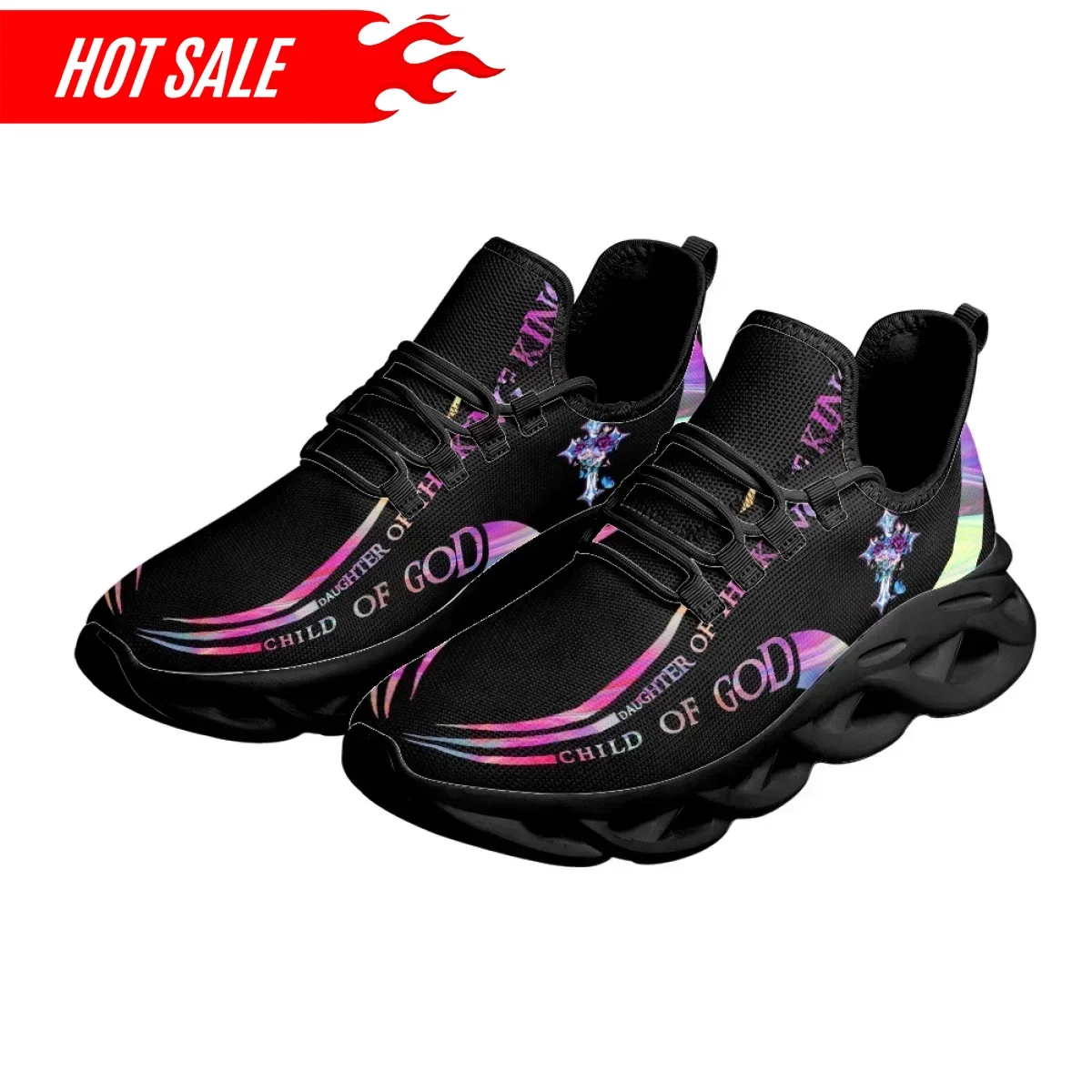 Hot Cross Christian God Print  - đánh giá và giá Outdoor Sport Lights