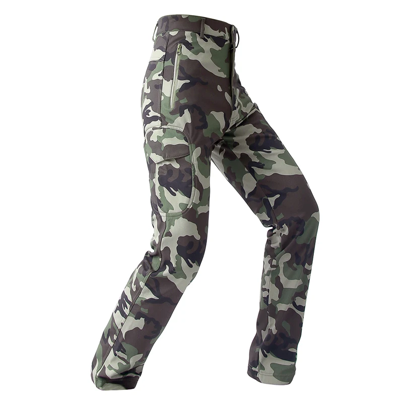 Camo Hunting Shark Skin Softsh - đánh giá và giá Outdoor Sport Waterproof Pants