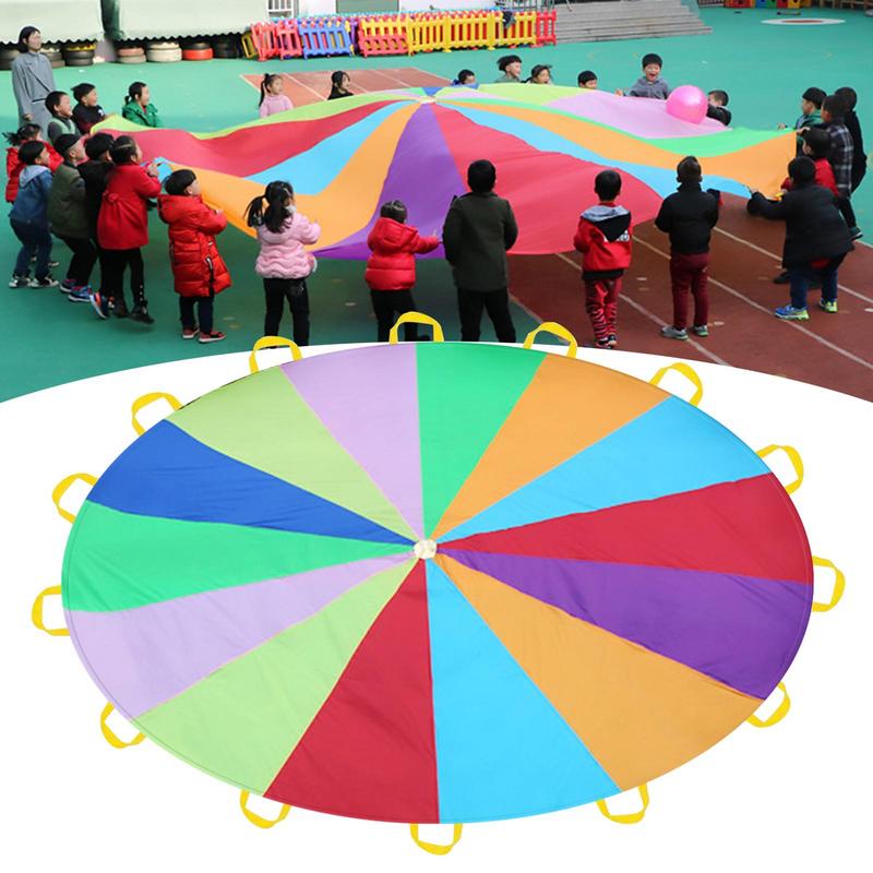 Rainbow Parachute For Kids Spo - đánh giá và giá Outdoor Sports Umbrella