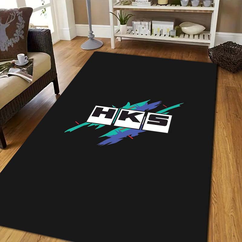 3D Racing H-HKS Print Area Rug - đánh giá và giá Outdoor Sport Flooring