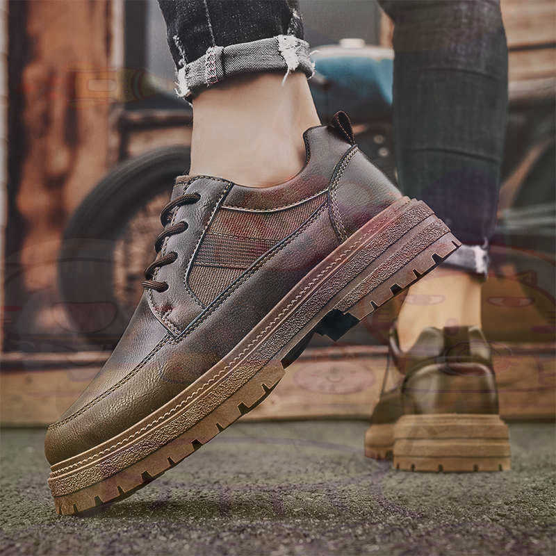 Dark Natural Leather Fashion T - đánh giá và giá Outdoor Sport An