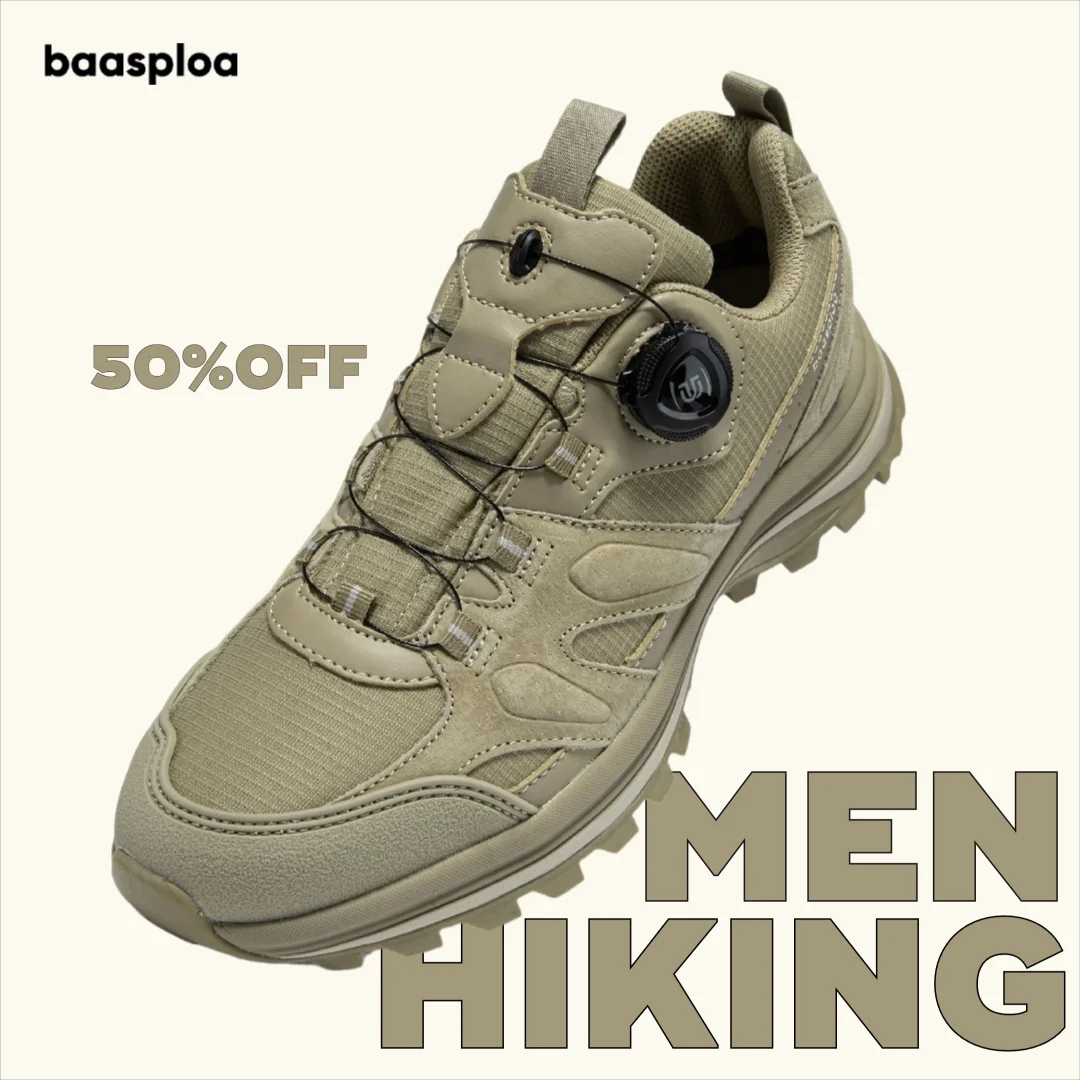 Baasploa Men Hiking Shoes Leat - đánh giá và giá Climbing Shoe Beginner