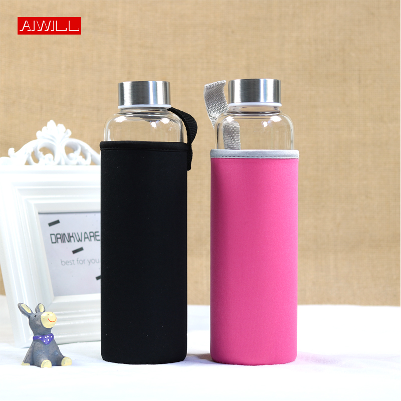 AIWILL Hot Selling Glass Sport - đánh giá và giá Outdoor Sport Glass Water Bottle
