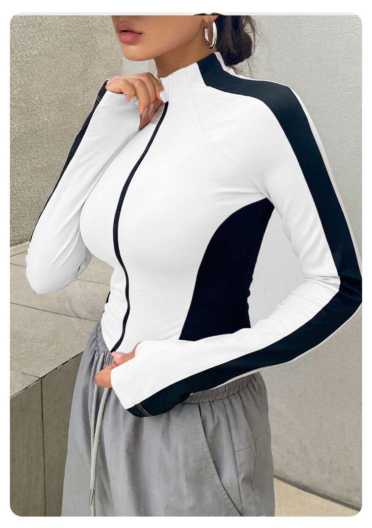 Yoga Clothes Stand Up Collar J - đánh giá và giá Outdoor Sports