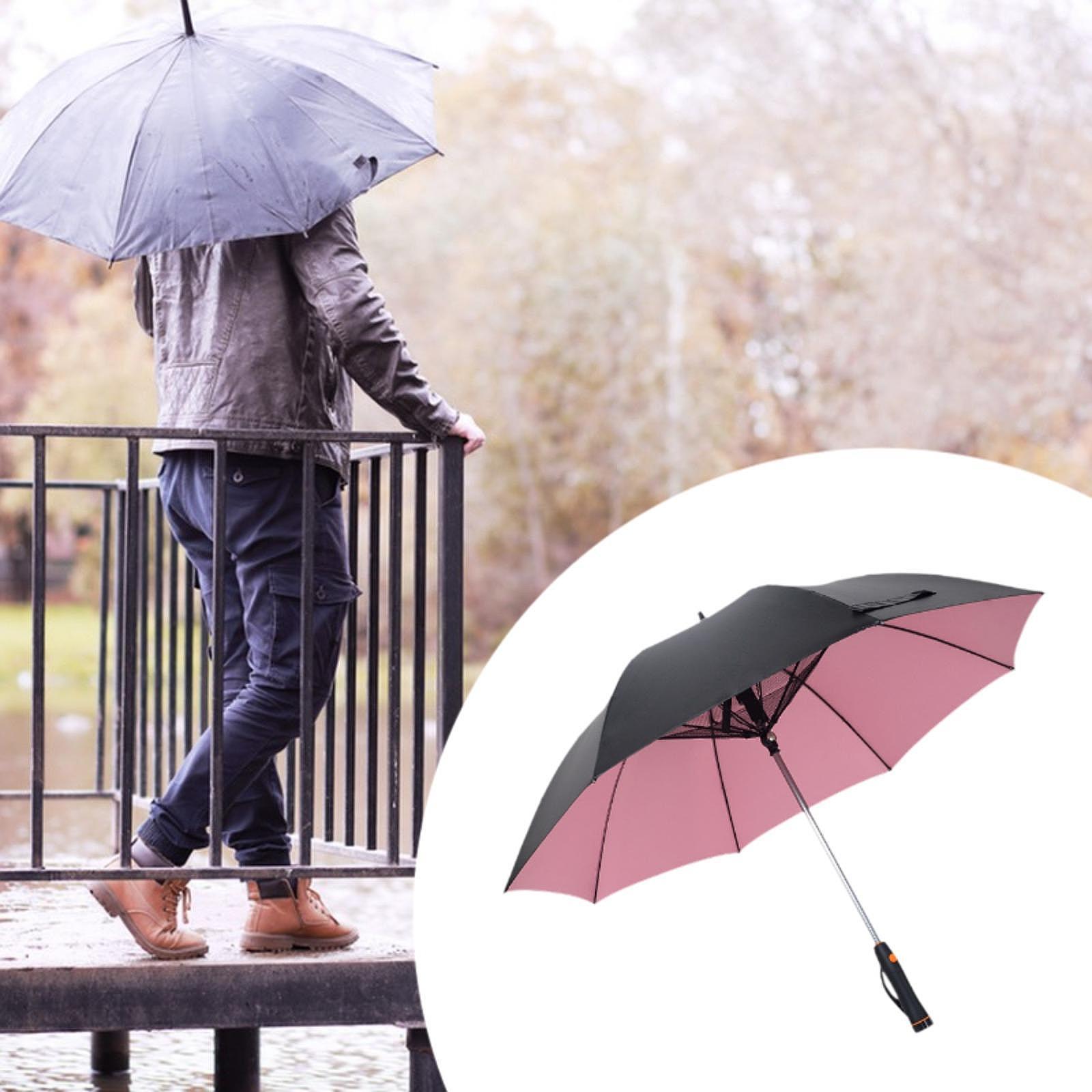 Umbrella with Fan Built in Tra - đánh giá và giá Outdoor Sports Umbrella