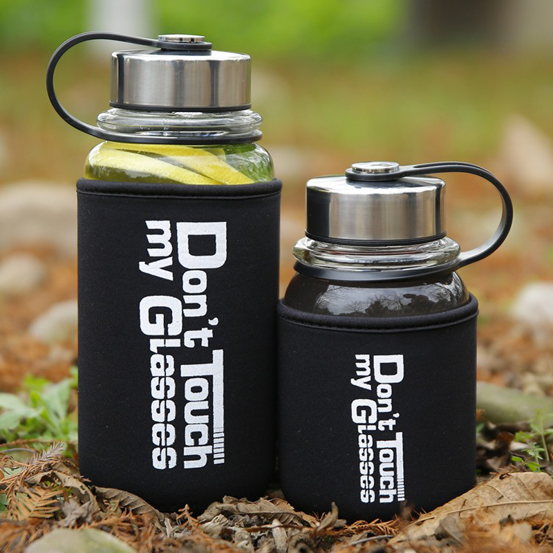 Di Động Thủy Tinh 1000Ml Nước  - đánh giá và giá Outdoor Sport Glass Water Bottle