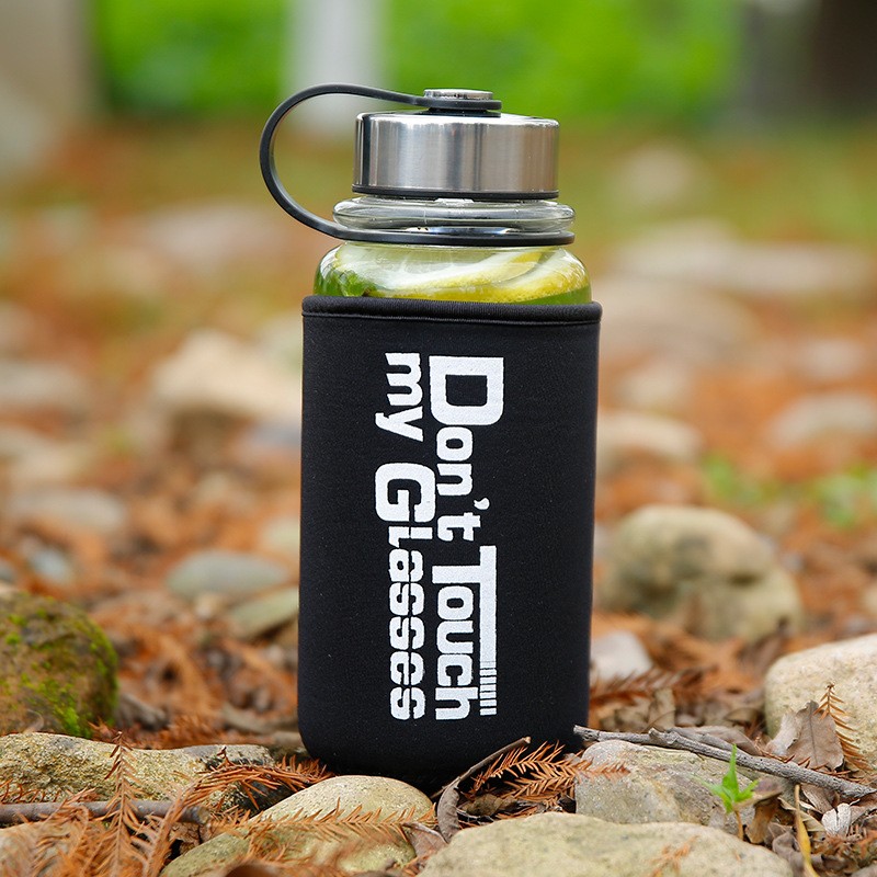 Di Động Thủy Tinh 1000Ml Nước  - đánh giá và giá Outdoor Sport Glass Water Bottle