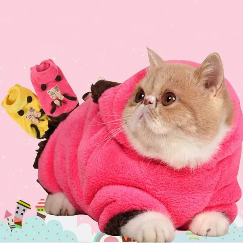 Cat Clothes Warmly Coral Velve - đánh giá và giá Outdoor Sport Festival