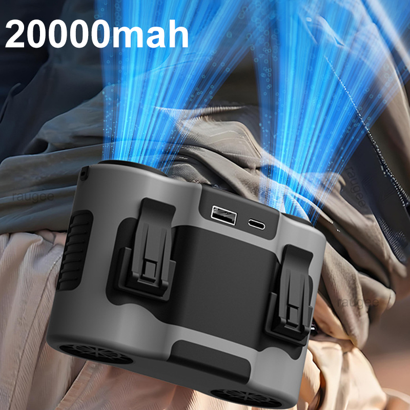 20000Mah Waist Fan Portable Cl - đánh giá và giá Outdoor Sport Outlet