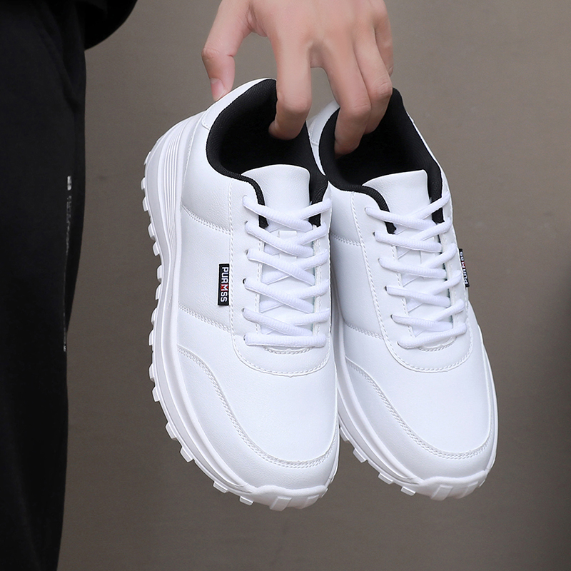 New Autumn Leather Men Casual  - đánh giá và giá Outdoor Sport Flooring