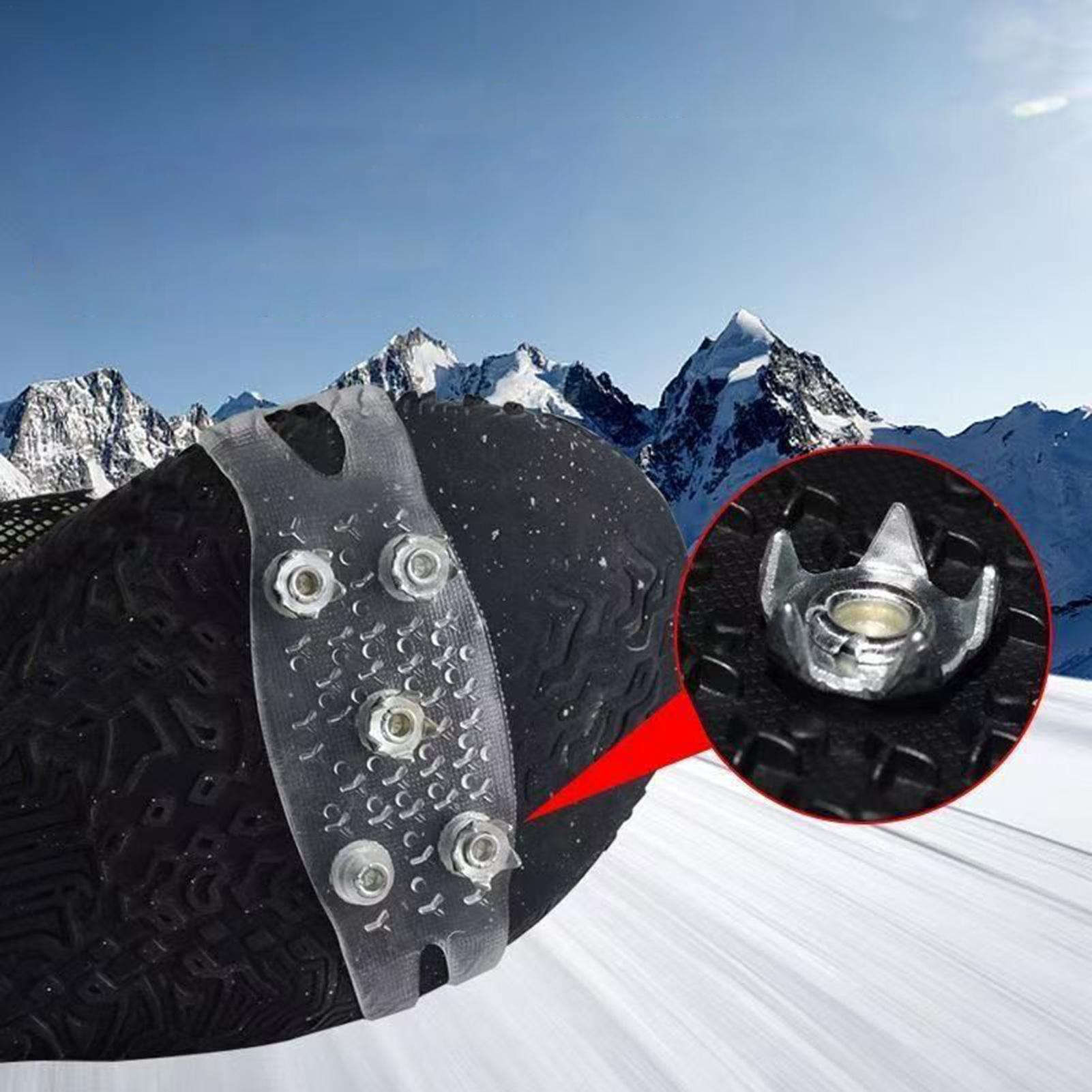 Snow Cleats Clear Anti-Slip Fo - đánh giá và giá Climbing Shoe Beginner