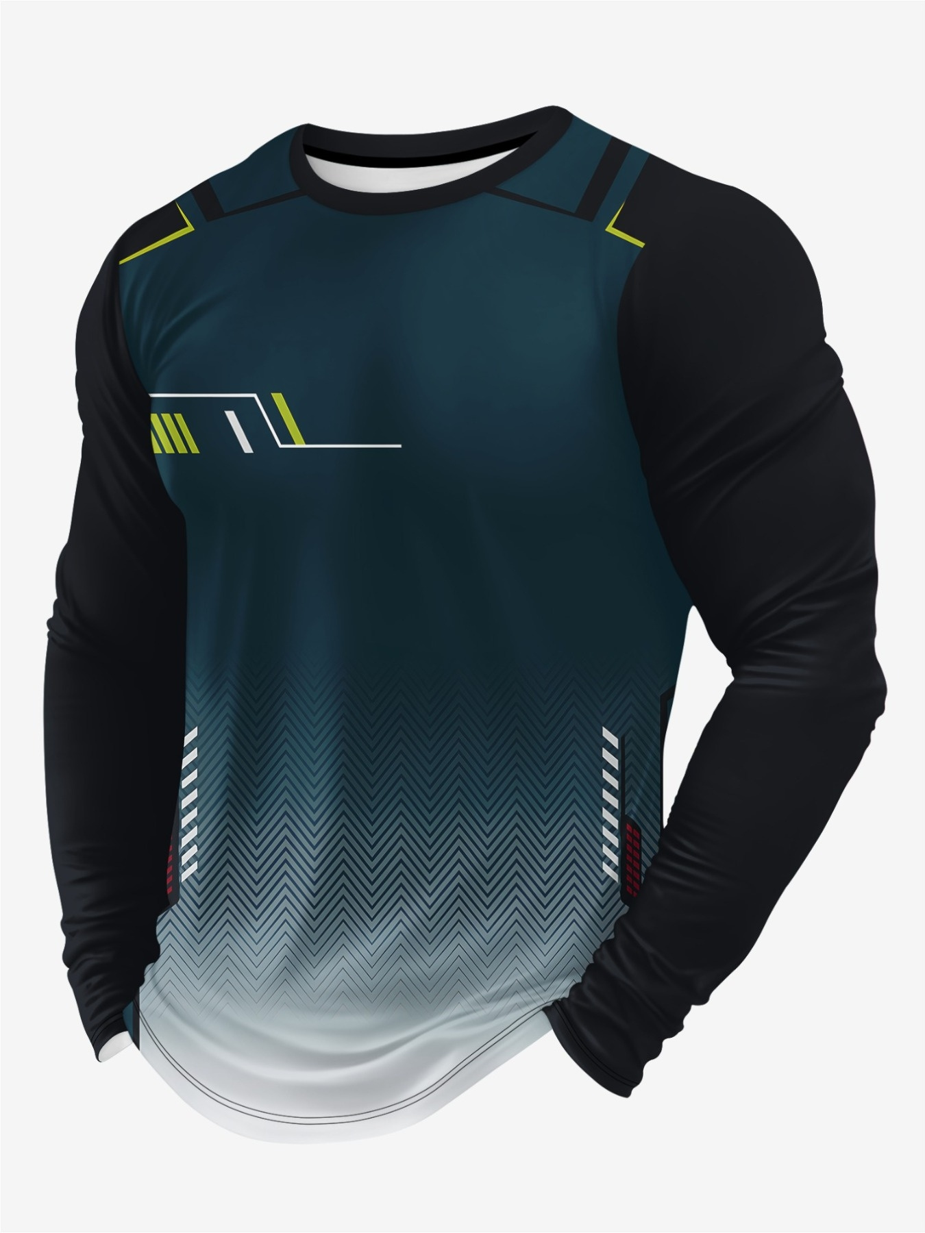 New long-sleeve T-shirt in gra - đánh giá và giá Outdoor Sports