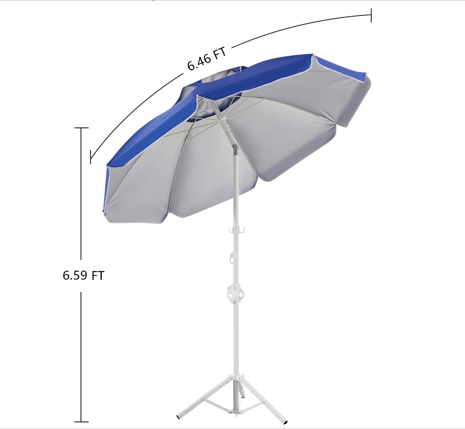 6.5ft Portable Umbrella With S - đánh giá và giá Outdoor Sports Umbrella